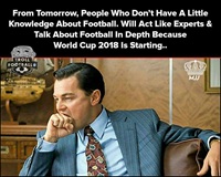 Football experts and knowledge